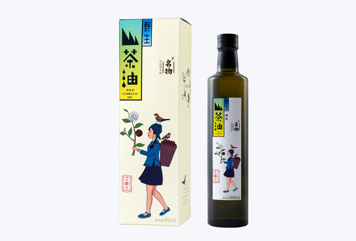 名物山茶油